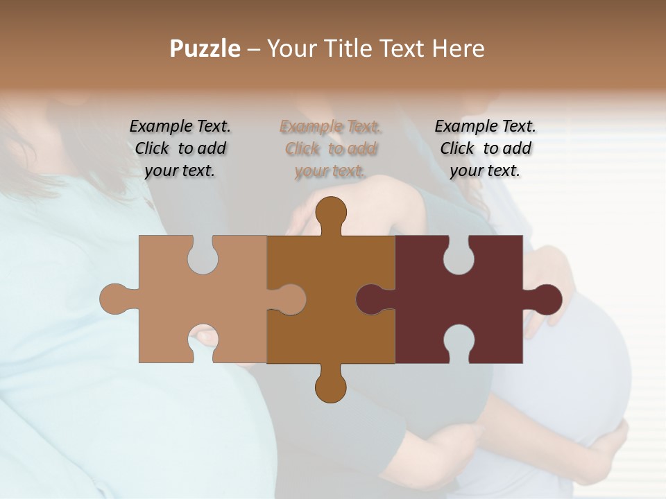 Motherhood Child Standing PowerPoint Template