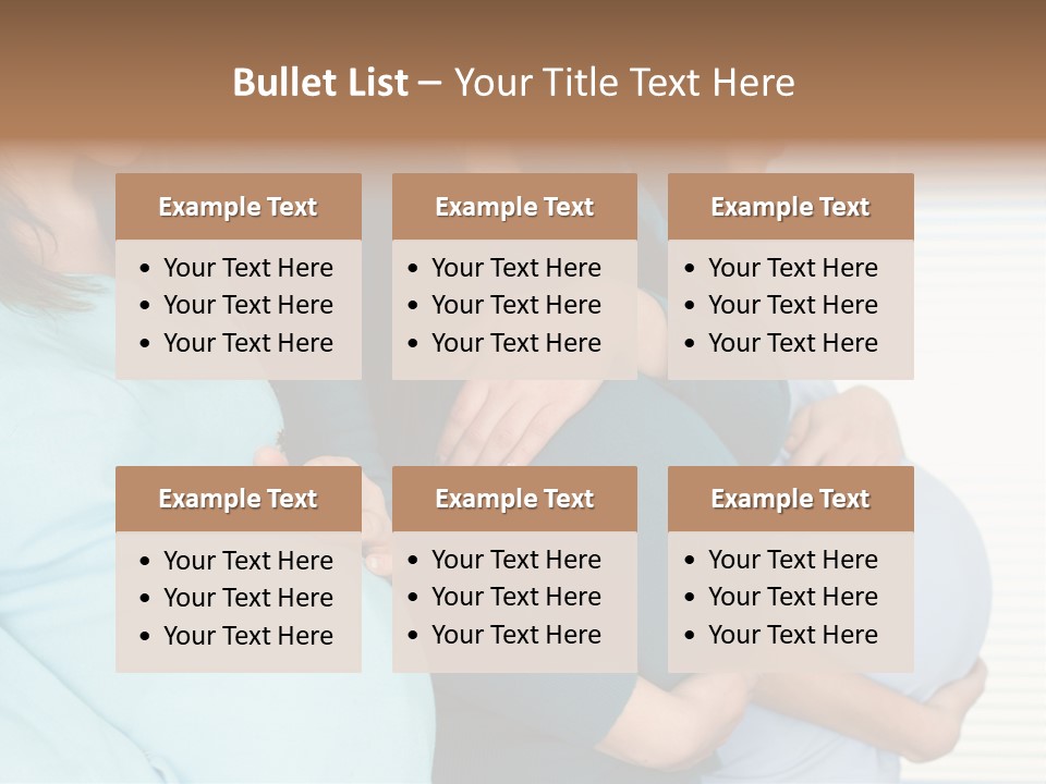 Motherhood Child Standing PowerPoint Template
