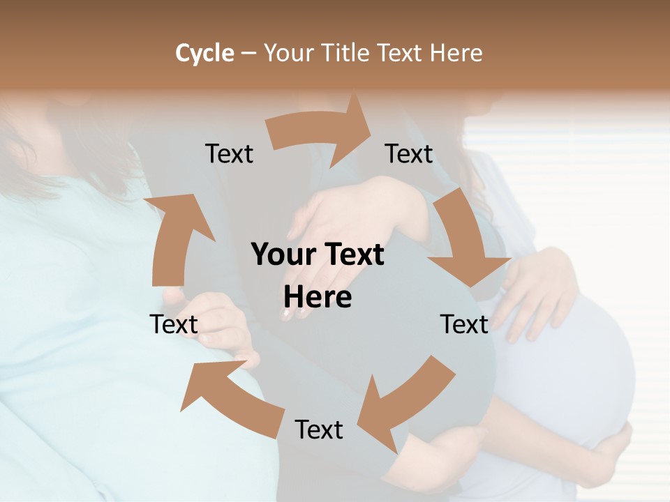 Motherhood Child Standing PowerPoint Template