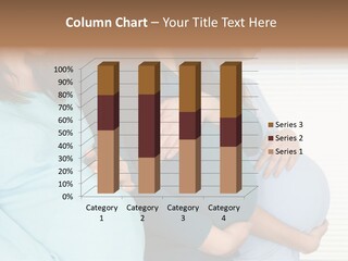 Motherhood Child Standing PowerPoint Template