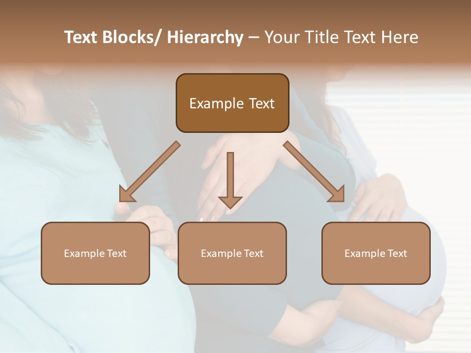 Motherhood Child Standing PowerPoint Template