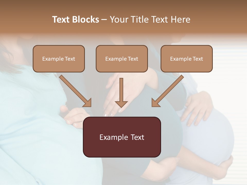 Motherhood Child Standing PowerPoint Template