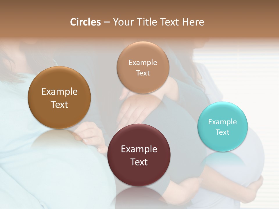 Motherhood Child Standing PowerPoint Template