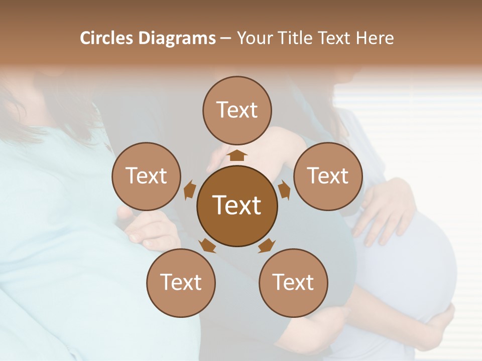 Motherhood Child Standing PowerPoint Template