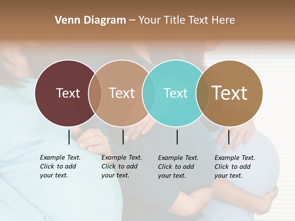 Motherhood Child Standing PowerPoint Template