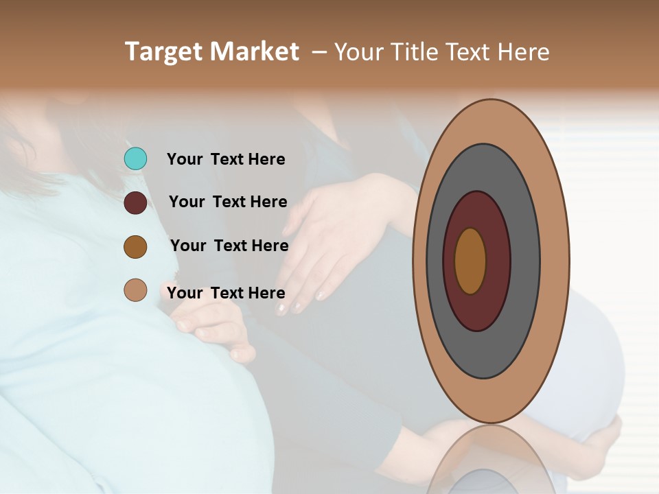 Motherhood Child Standing PowerPoint Template