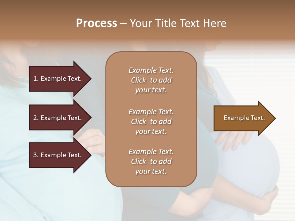 Motherhood Child Standing PowerPoint Template