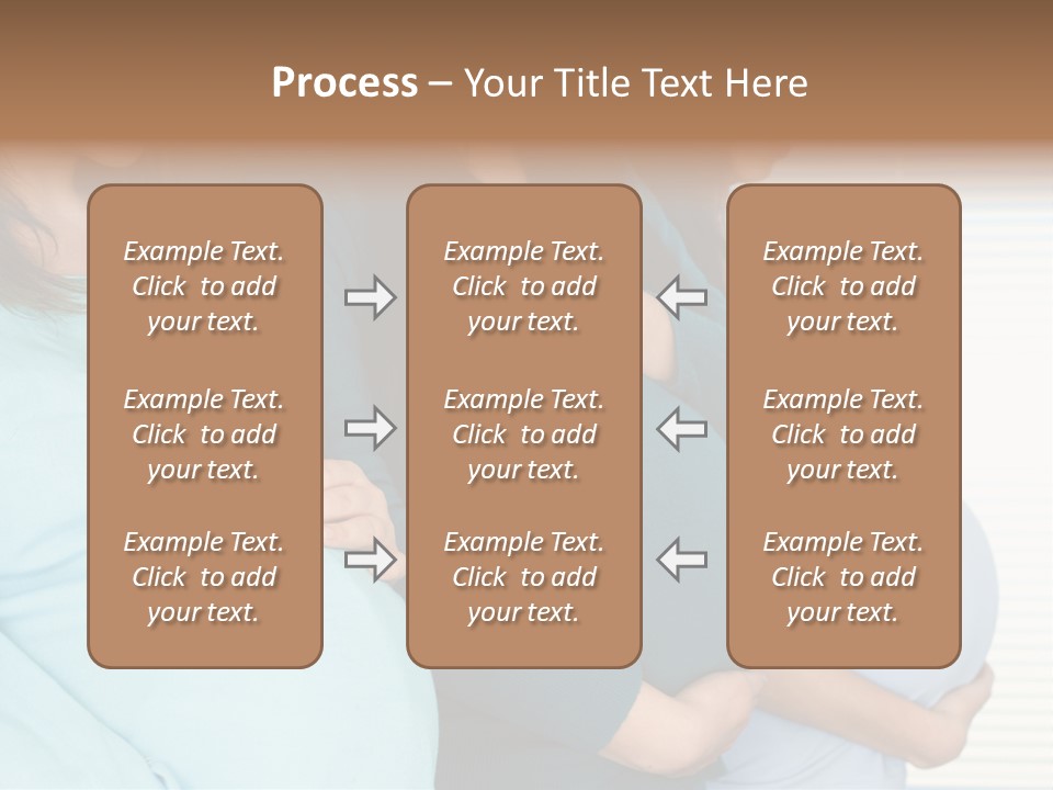 Motherhood Child Standing PowerPoint Template
