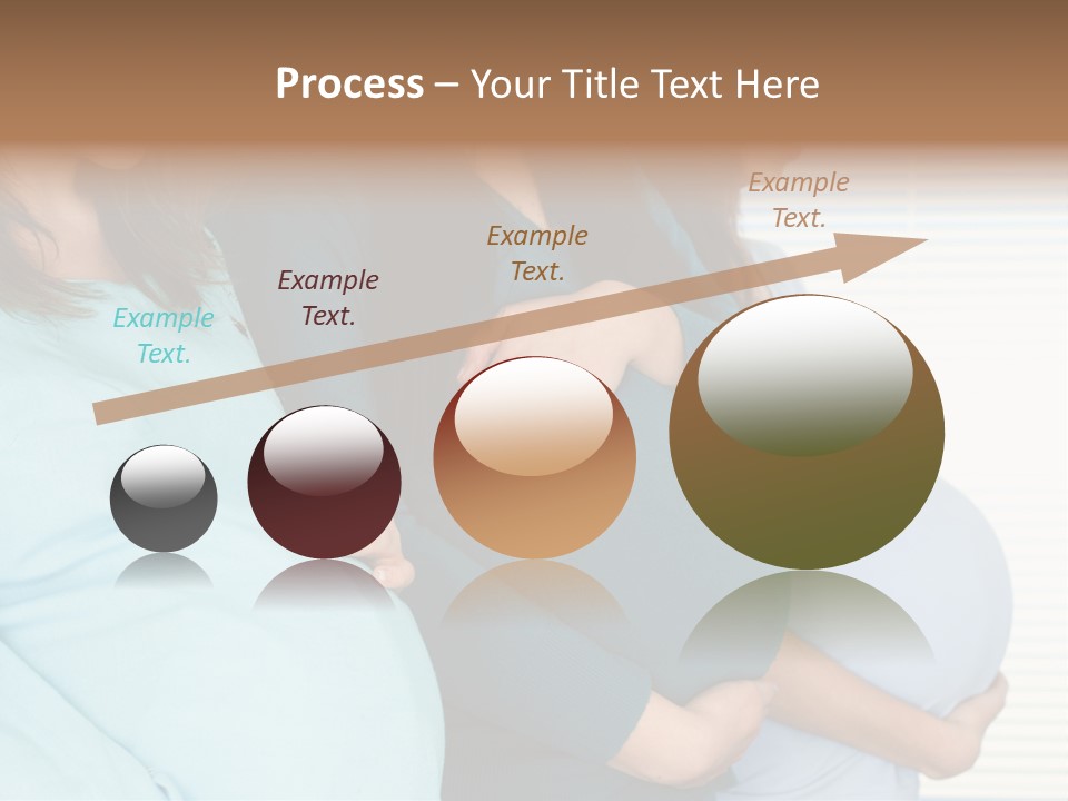 Motherhood Child Standing PowerPoint Template