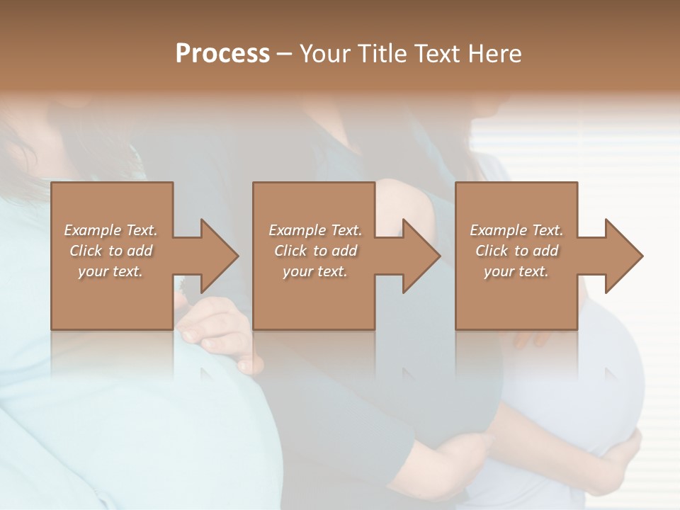 Motherhood Child Standing PowerPoint Template