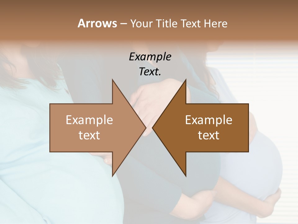 Motherhood Child Standing PowerPoint Template