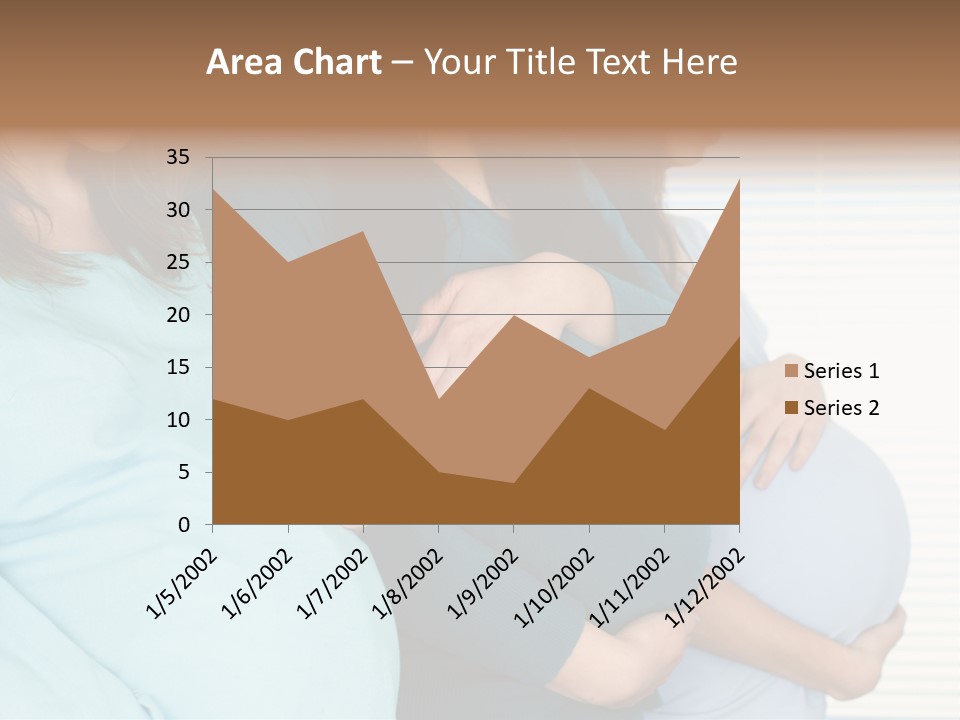 Motherhood Child Standing PowerPoint Template