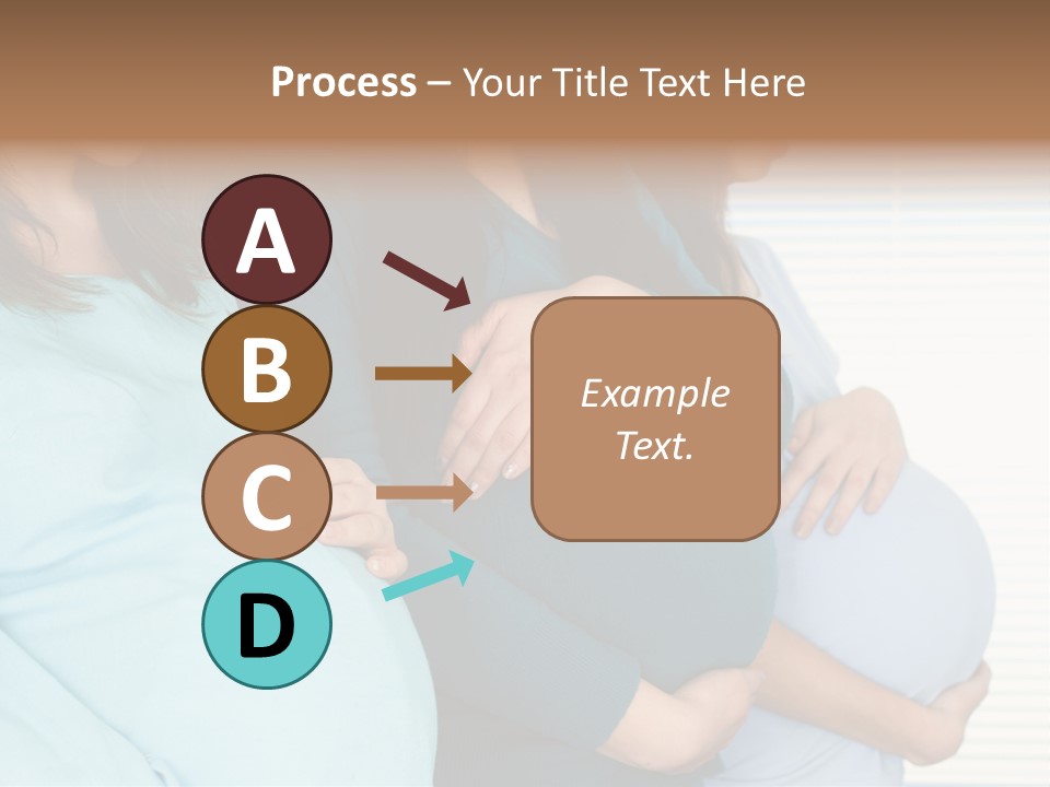 Motherhood Child Standing PowerPoint Template