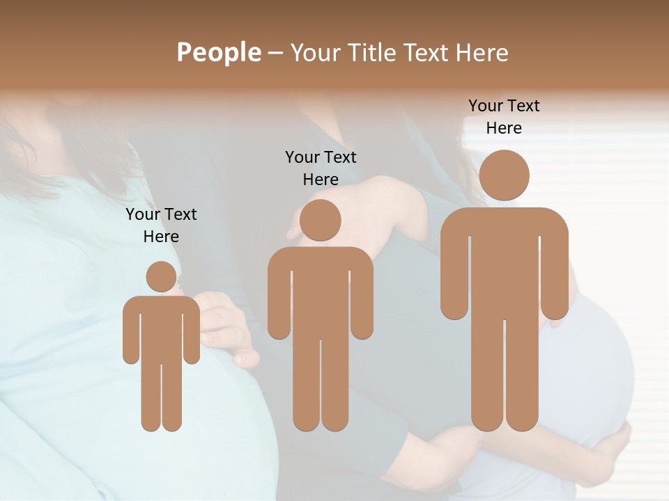 Motherhood Child Standing PowerPoint Template