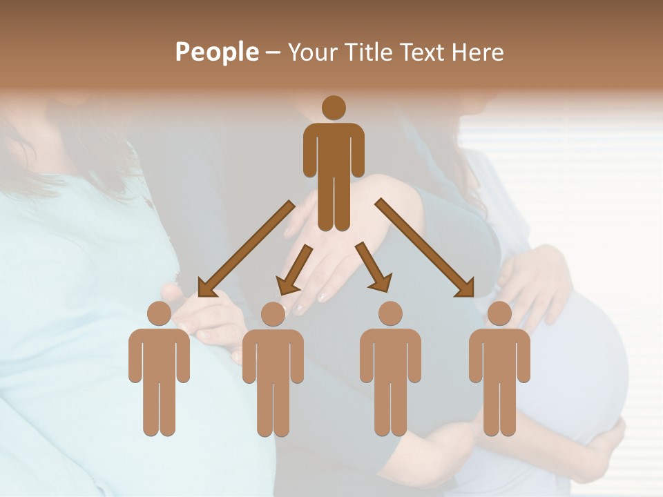 Motherhood Child Standing PowerPoint Template