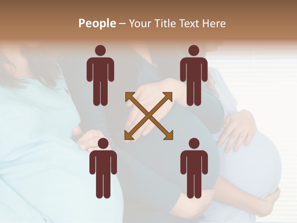 Motherhood Child Standing PowerPoint Template