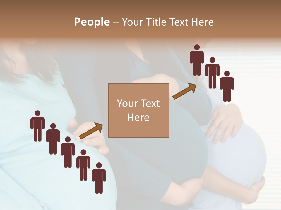 Motherhood Child Standing PowerPoint Template