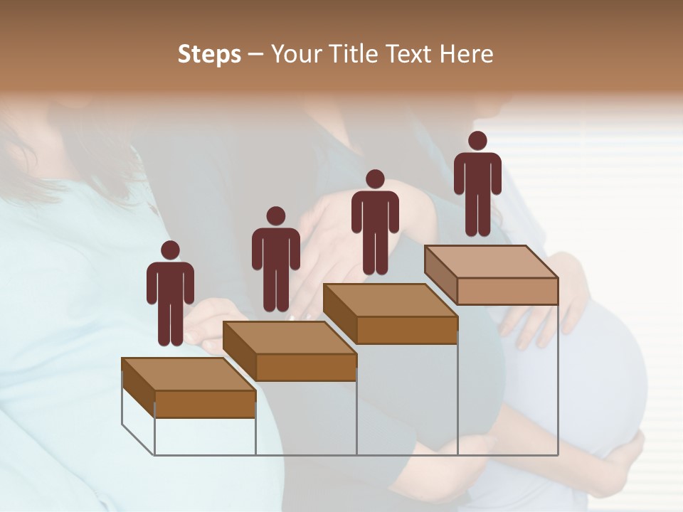 Motherhood Child Standing PowerPoint Template