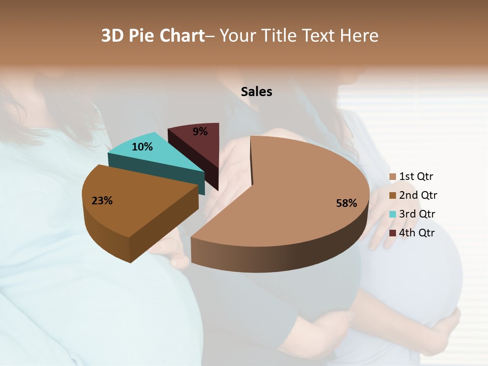 Motherhood Child Standing PowerPoint Template