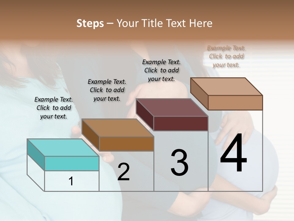 Motherhood Child Standing PowerPoint Template