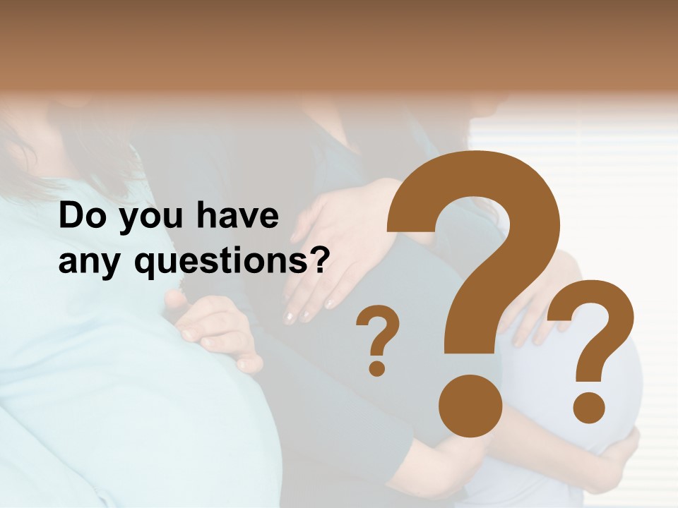 Motherhood Child Standing PowerPoint Template