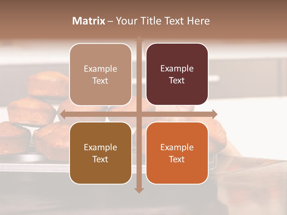Sneaky Dessert Domestic PowerPoint Template