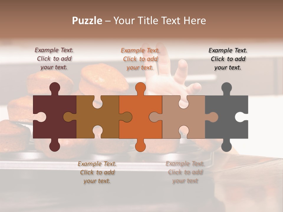 Sneaky Dessert Domestic PowerPoint Template