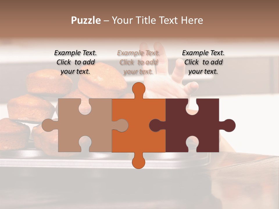 Sneaky Dessert Domestic PowerPoint Template