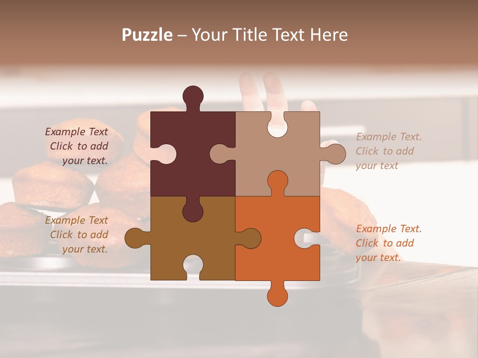 Sneaky Dessert Domestic PowerPoint Template