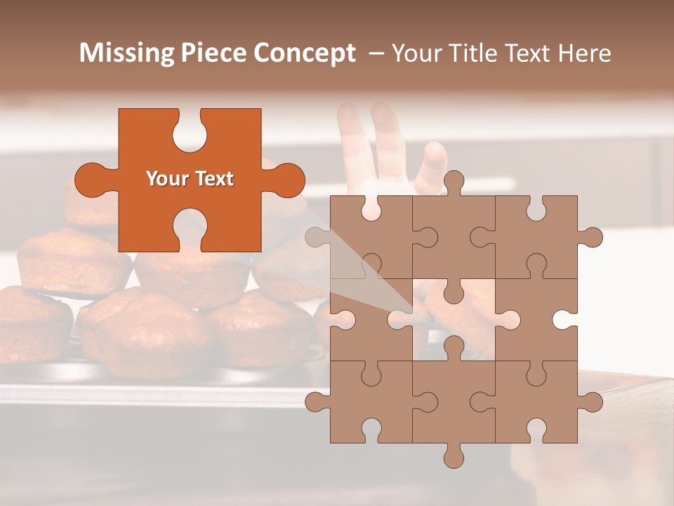 Sneaky Dessert Domestic PowerPoint Template