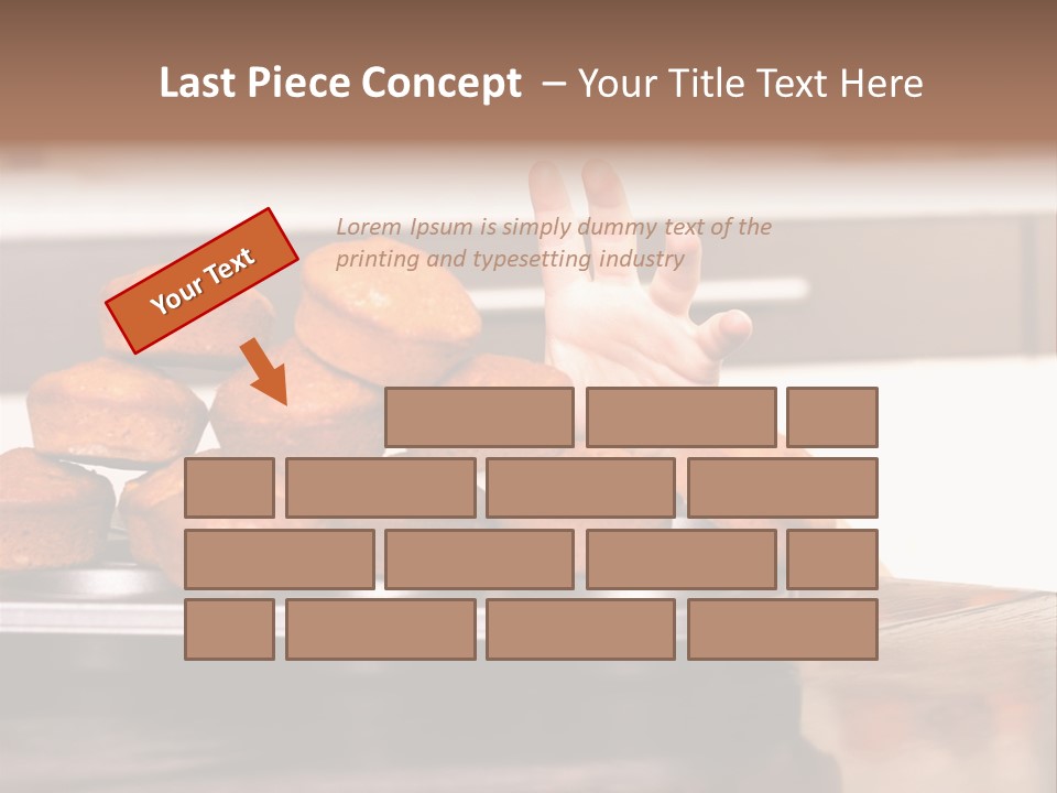 Sneaky Dessert Domestic PowerPoint Template