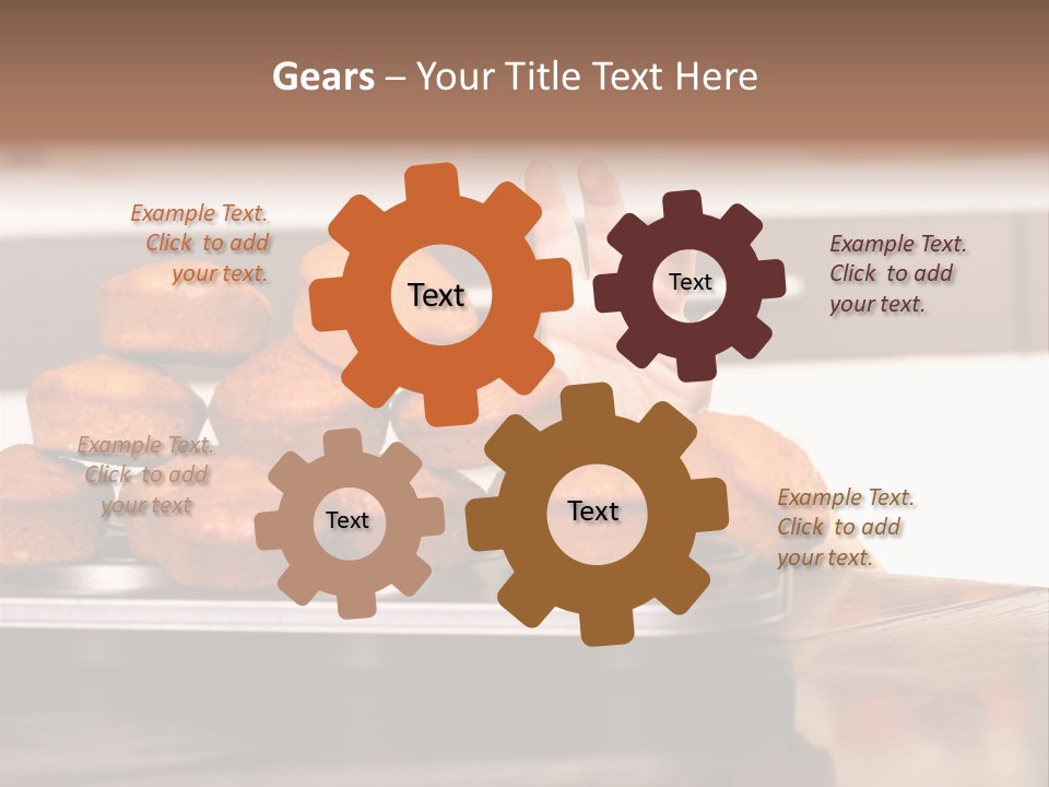 Sneaky Dessert Domestic PowerPoint Template