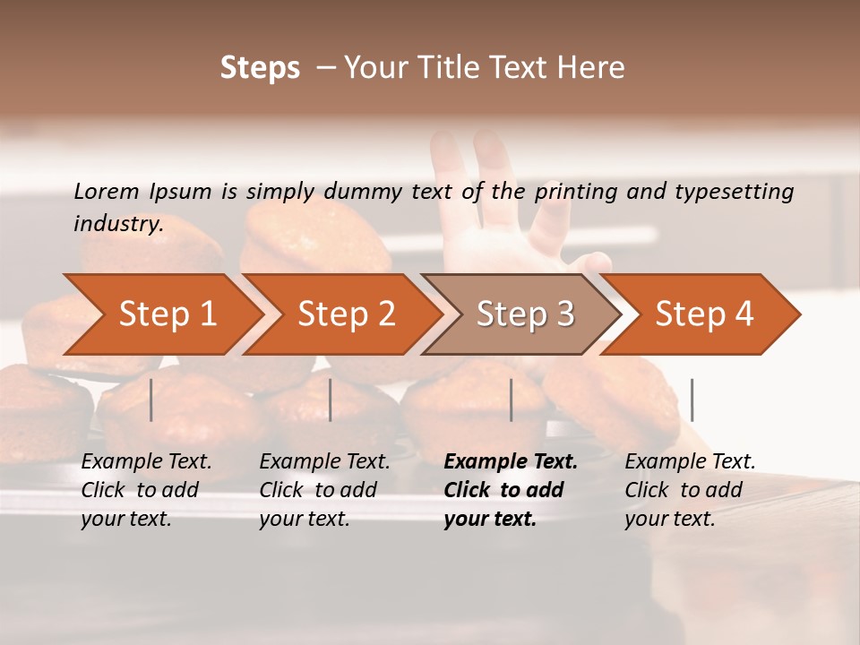 Sneaky Dessert Domestic PowerPoint Template