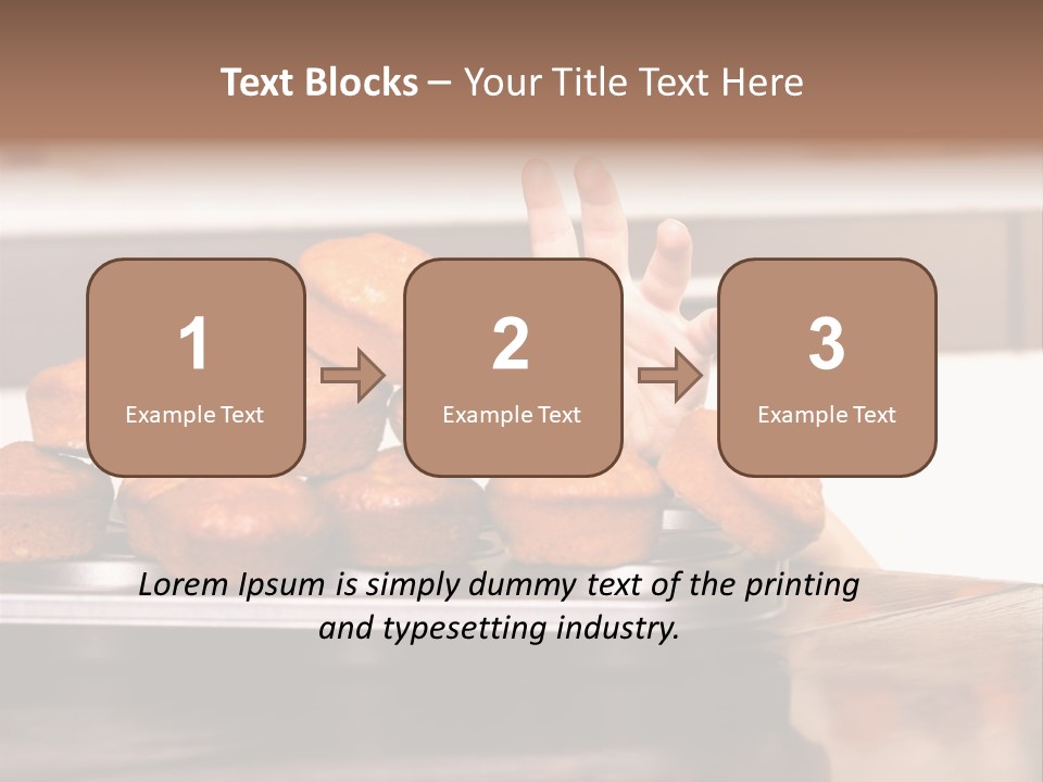 Sneaky Dessert Domestic PowerPoint Template
