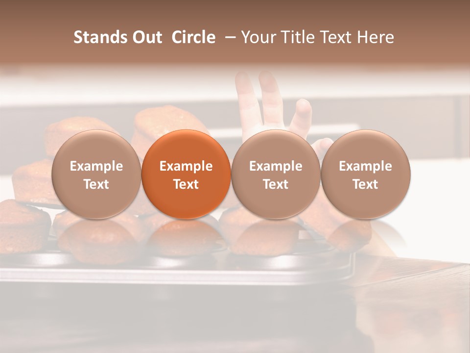 Sneaky Dessert Domestic PowerPoint Template