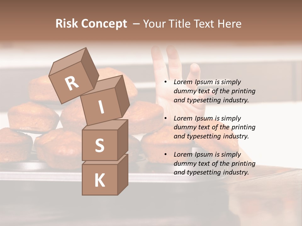 Sneaky Dessert Domestic PowerPoint Template