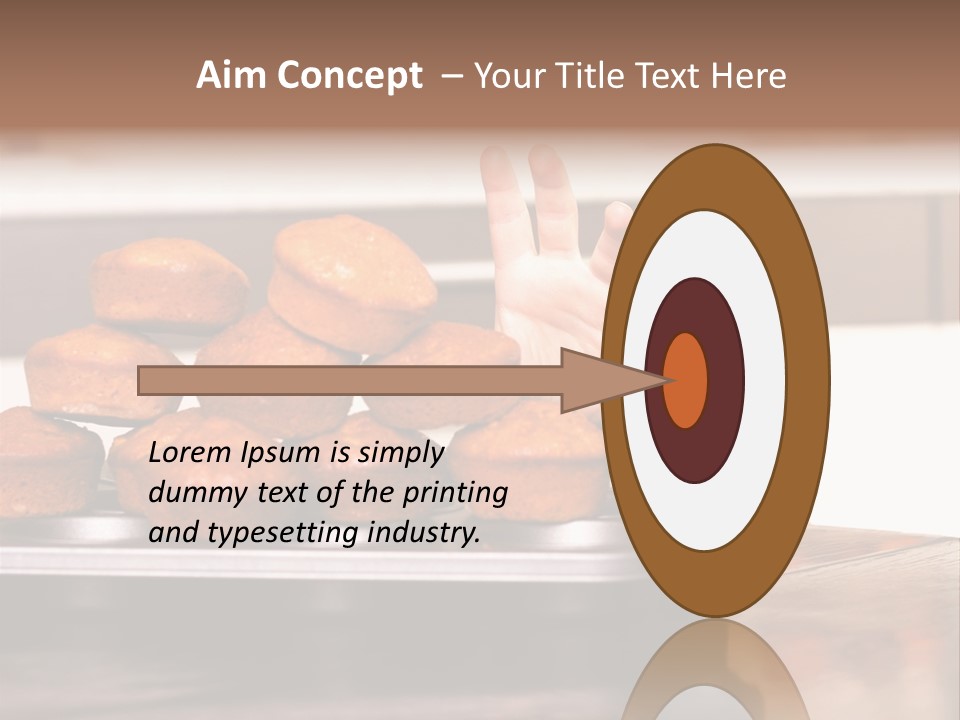 Sneaky Dessert Domestic PowerPoint Template