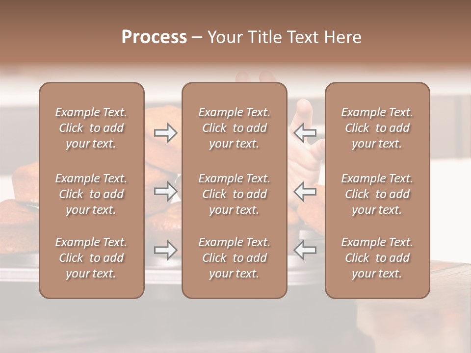 Sneaky Dessert Domestic PowerPoint Template