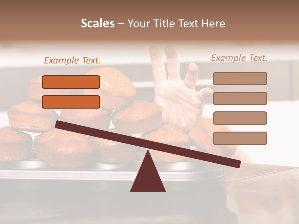 Sneaky Dessert Domestic PowerPoint Template