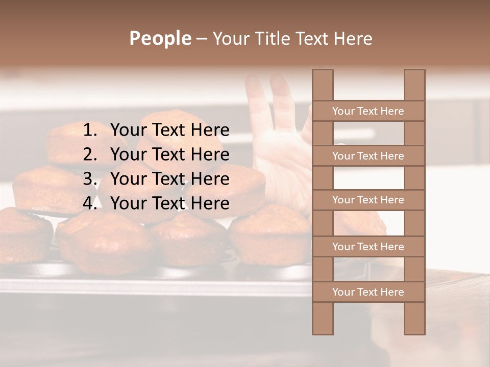 Sneaky Dessert Domestic PowerPoint Template