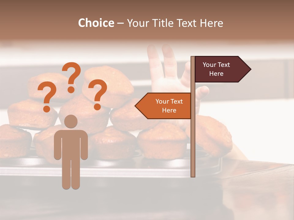 Sneaky Dessert Domestic PowerPoint Template