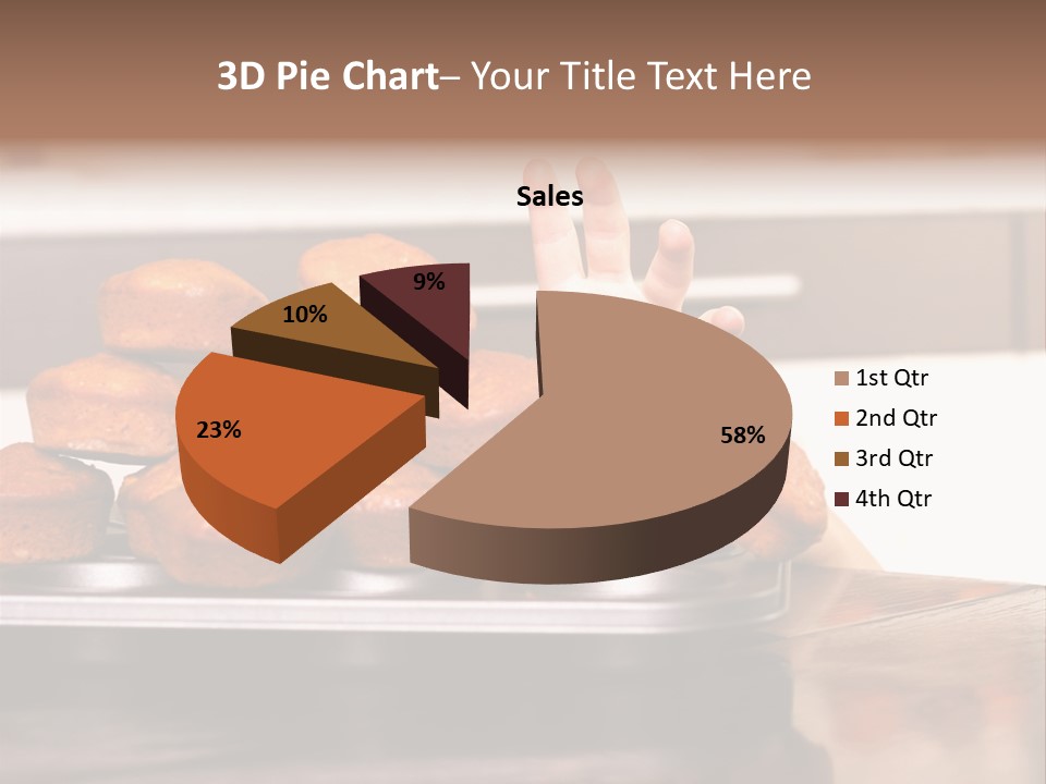 Sneaky Dessert Domestic PowerPoint Template
