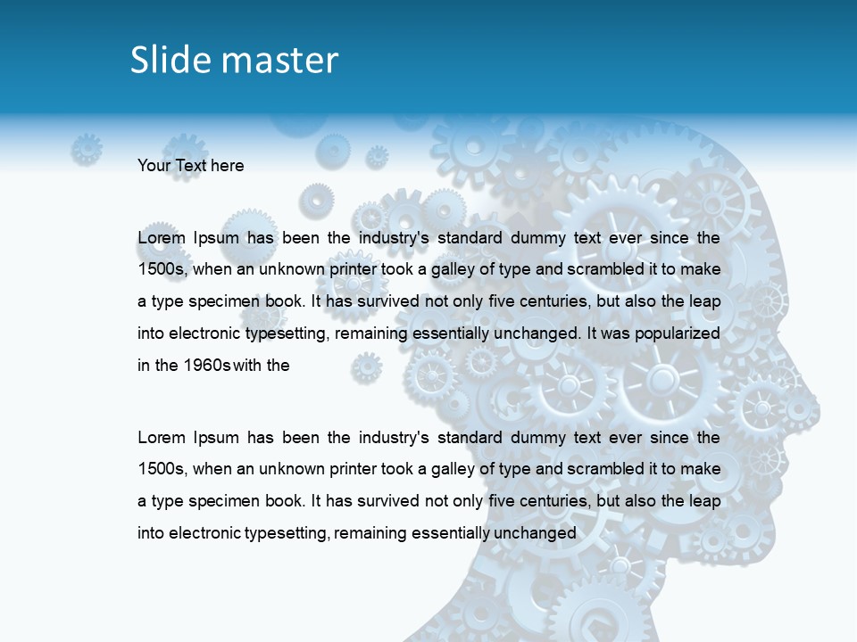 Swim Brazilian Walk PowerPoint Template