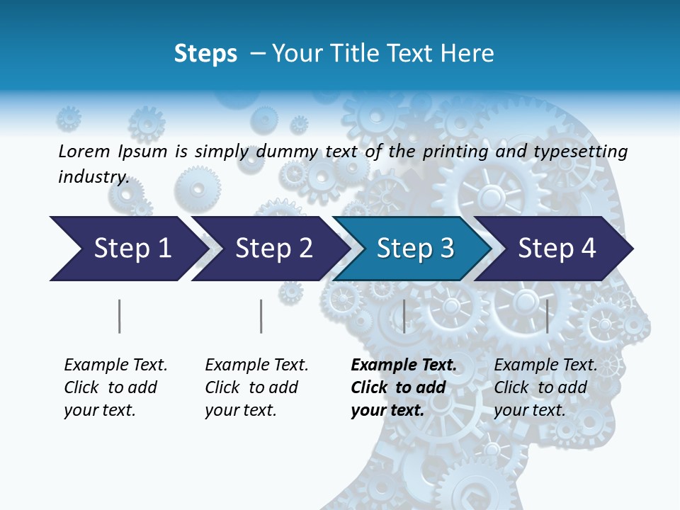 Swim Brazilian Walk PowerPoint Template