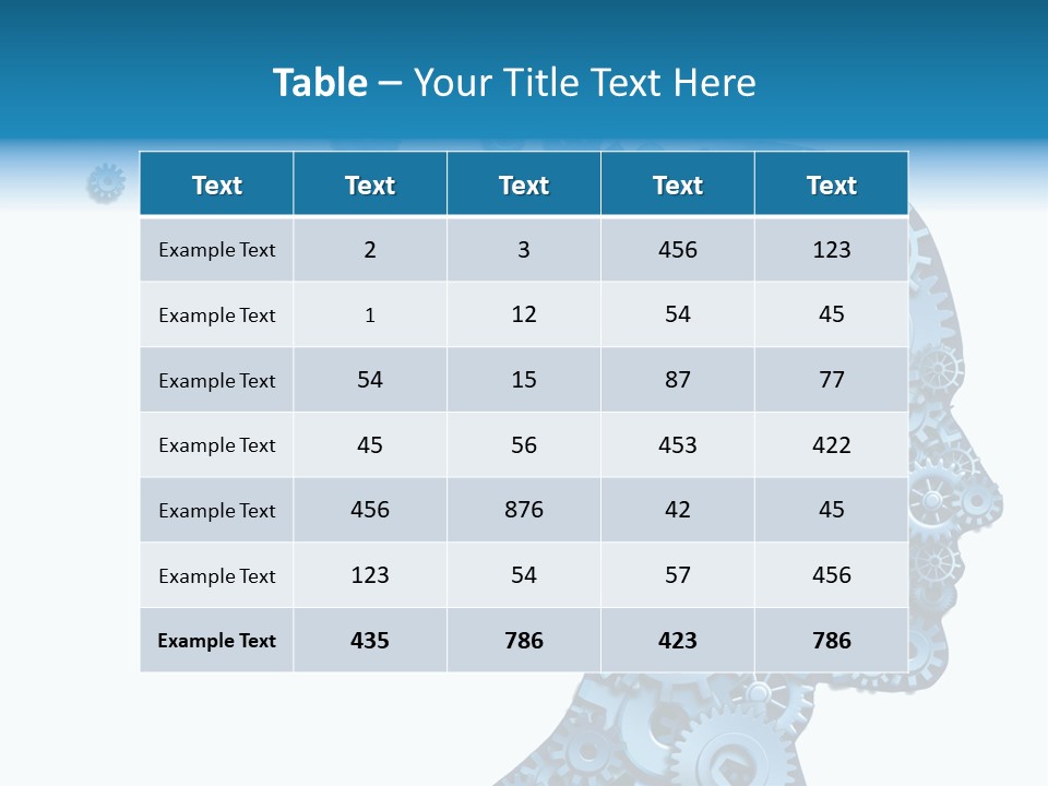 Swim Brazilian Walk PowerPoint Template