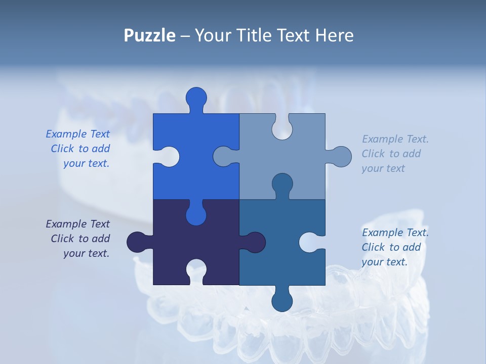 Bleach Tray Individual PowerPoint Template