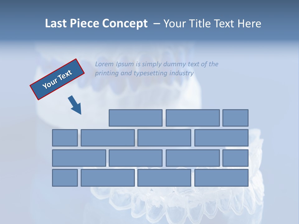 Bleach Tray Individual PowerPoint Template