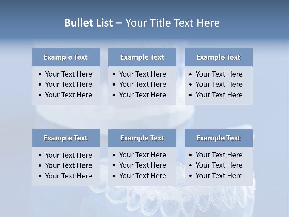 Bleach Tray Individual PowerPoint Template
