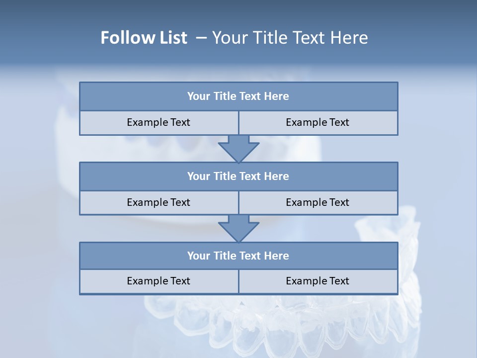 Bleach Tray Individual PowerPoint Template