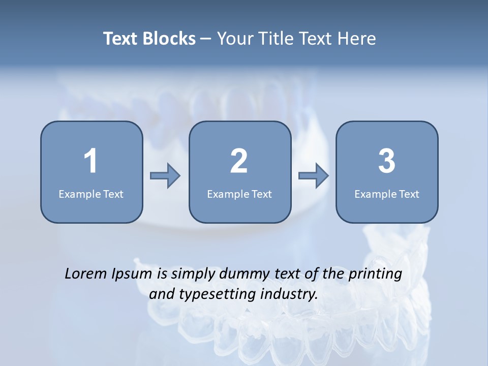 Bleach Tray Individual PowerPoint Template